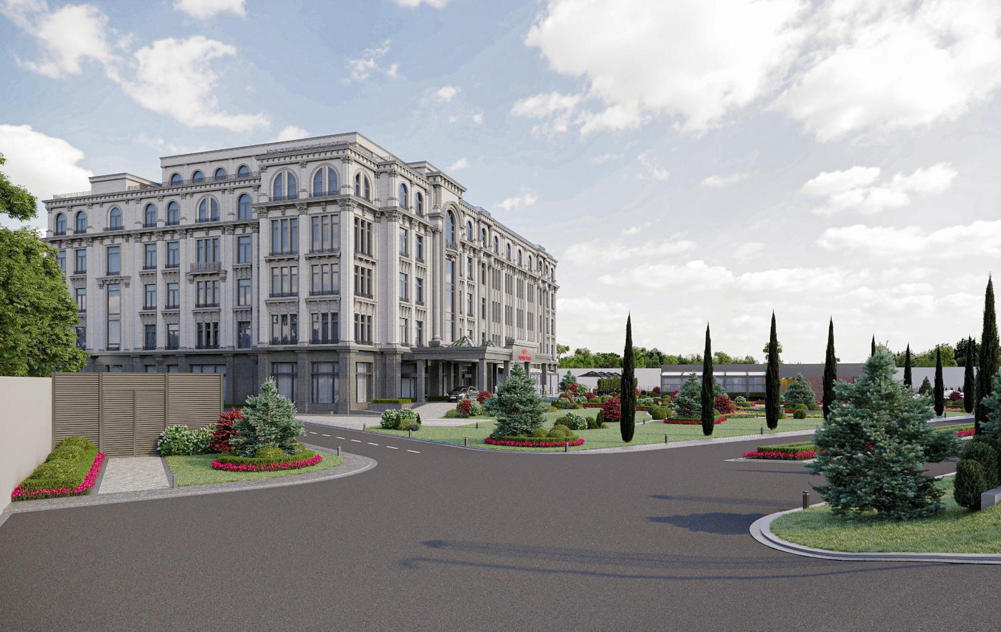 Hotel Crowne Plaza Tashkent By Ihg Exterior foto