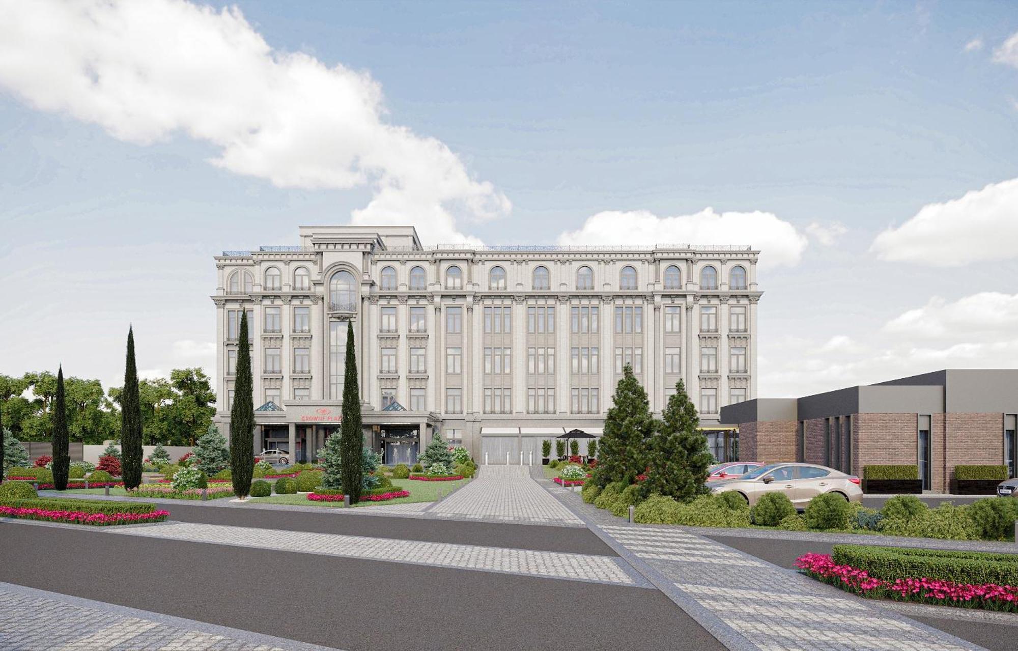 Hotel Crowne Plaza Tashkent By Ihg Exterior foto